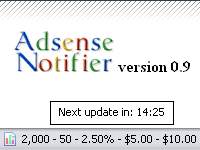 Adsense Notifier - Firefox Extension