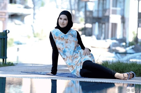 중동/아랍 국가 여성들의 수영복 &ndash; 분명 엄청난 발명품일 것