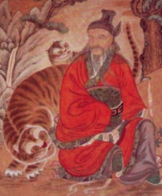 호랑이가 변해 산신령이 되는 꿈