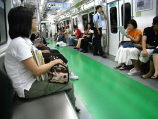 지하철에서 어떤 분께서 보여주신 대범함