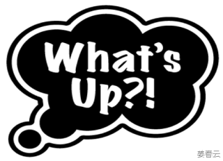 "What's up?"에 대한 적절한 답변