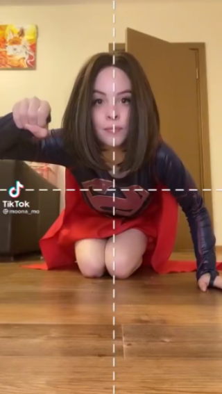 카메라 어플로 만들어본 슈퍼걸 - 엄... 최종 작품은 왠지...