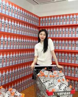 게토레이 팝업 스토어에서 김연아 미모 근황