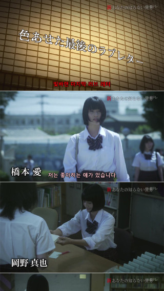 新당신이 모르는 세계에 등장한 기묘한 이야기 - 빛바랜 마지막 러브레터