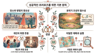 프로포즈하기 좋은 장소와 방법