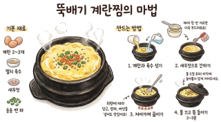 계란찜 뚝배기 그릇에 하는 방법