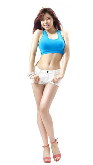 현란한 각선미의 시크릿 전효성