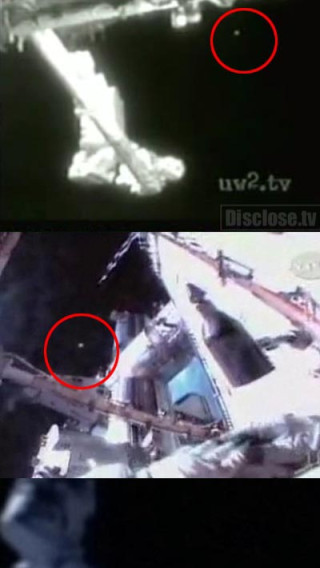 NASA 동영상에 도넛 모양 UFO 포착