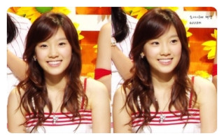 상큼함과 귀여움으로 중무장한 소녀시대의 리더 태연