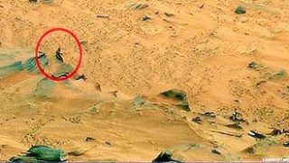 NASA, 화성 조각상은 외계인 아닌 '암석'