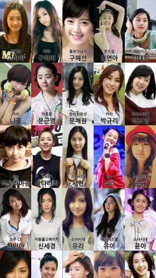 2009년을 빛낸 대한민국의 미녀스타들
