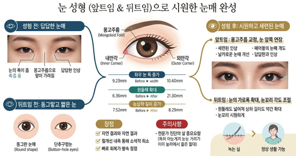 작은 눈, 커지는 비결 있다?