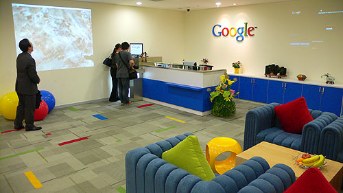 구글 코리아 사무실 개발자 개발환경, 휴게실, 로비 사진 등 사무실 모습 언론에 공개