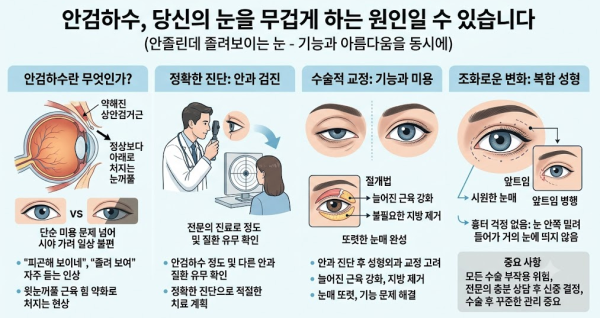 안졸린데 졸려보이는 눈 - 눈 성형으로 새롭게 태어나라