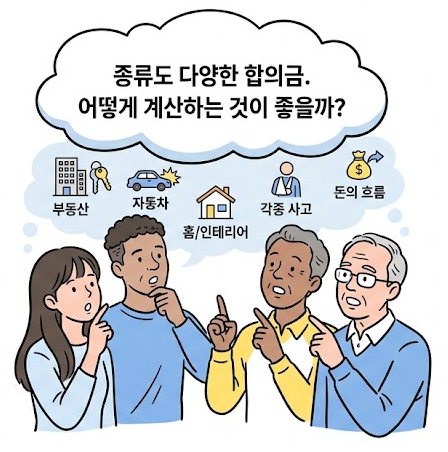 각종 사고 발생시 합의금 계산 방법