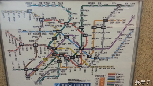 일본 동경 여행 시 지하철 표 구입하는 방법 - 신용카드는 안되고 오로지 현찰박치기만 가능
