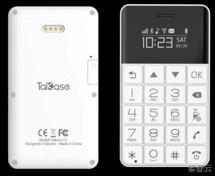 신용카드 크기 3G Phone &ndash; Talkase T3 - 충동구매 할뻔했는데 위기 넘겨