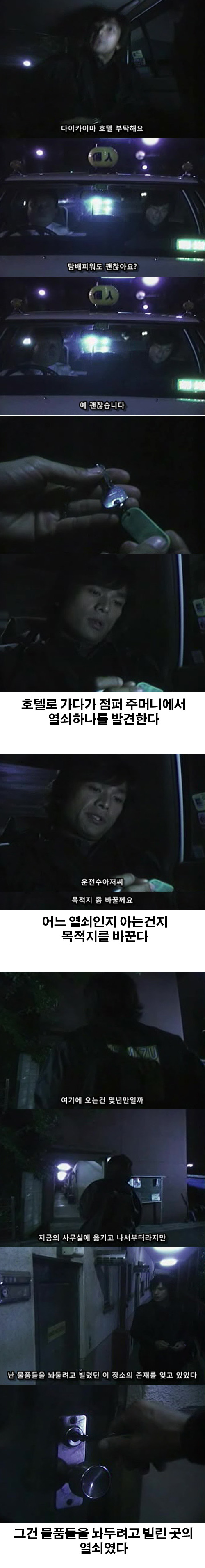 매일 밤 악몽에 시달리는 한 남자의 기묘한 이야기 - 열쇠