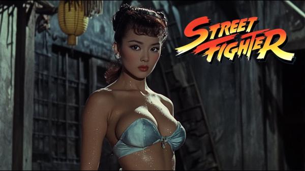 만들다 말았다는 스트리트파이터 - 이거 영화로 나왔다면 대박 아니었을까?