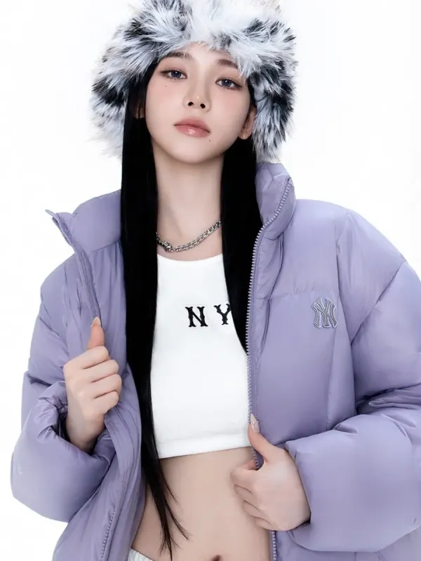 카리나 X MLB, 겨울 패션 화보