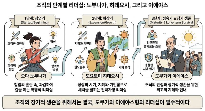 도쿠가와 이에야스: 인내와 냉철한 지혜로 천하를 쥔 승자